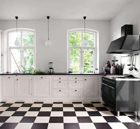 Kitchen: Black and White Roundup