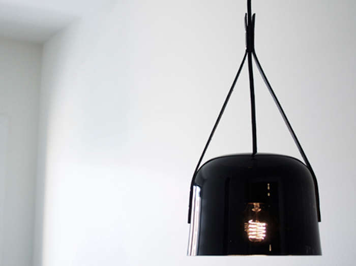 Until The Light Takes Us: A Norwegian Black Pendant Lamp