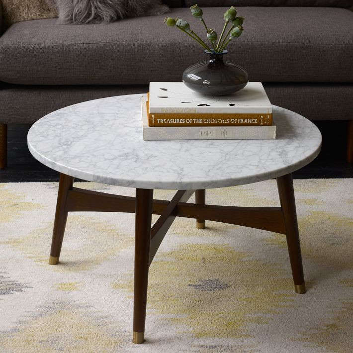 High/Low: Marble-Topped Coffee Tables