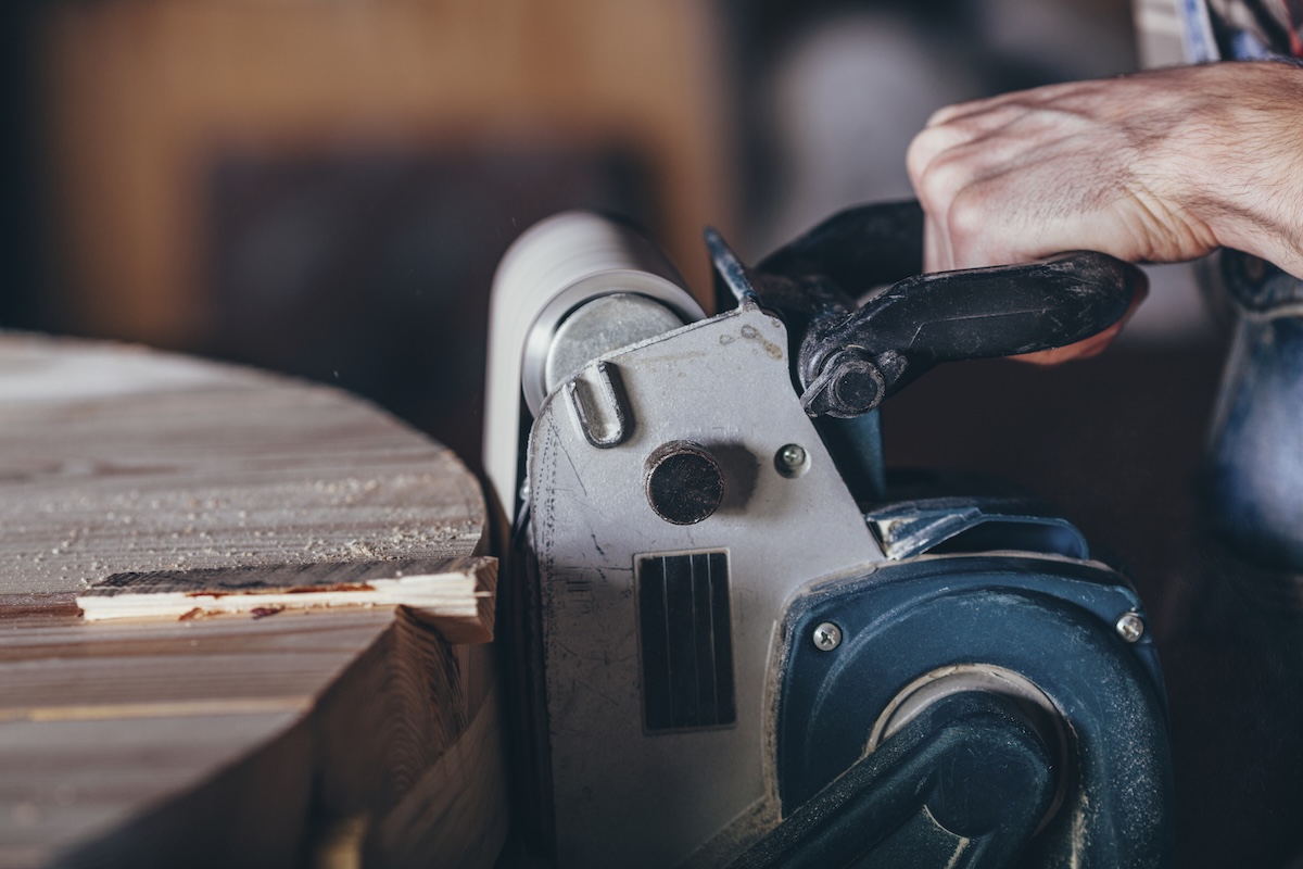 This Is Why You Need a Belt Sander in Your Home Workshop