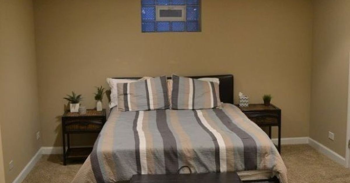 Our Basement Spare Bedroom Makeover
