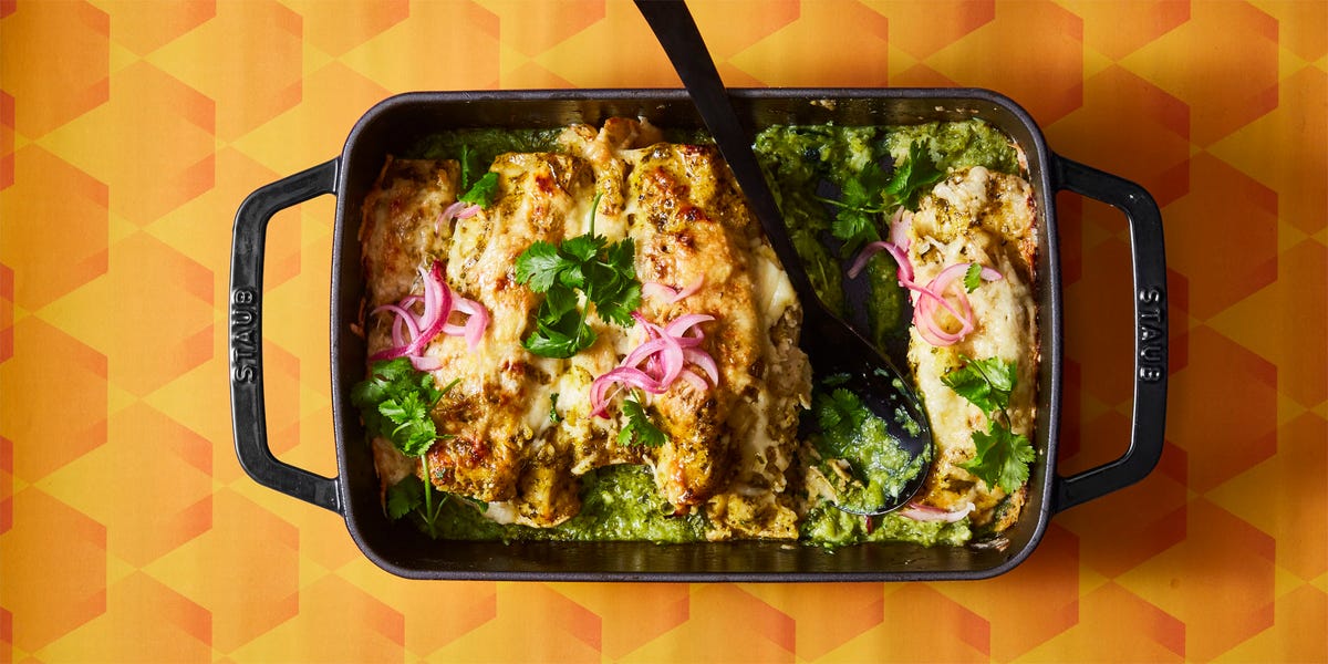 Best Enchiladas Verdes Recipe – How to Make Enchiladas Verdes